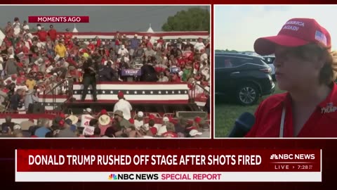 ‘We wanted to help the president’: Attendee recalls moment shots fired at Trump rally