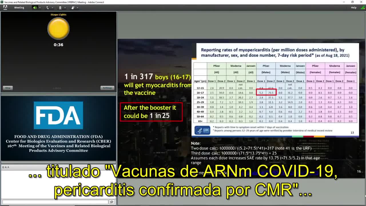 Steve Kirsh en el Comité Asesor de Vacunas y Productos Biológicos Relacionados [17-Sep-21]