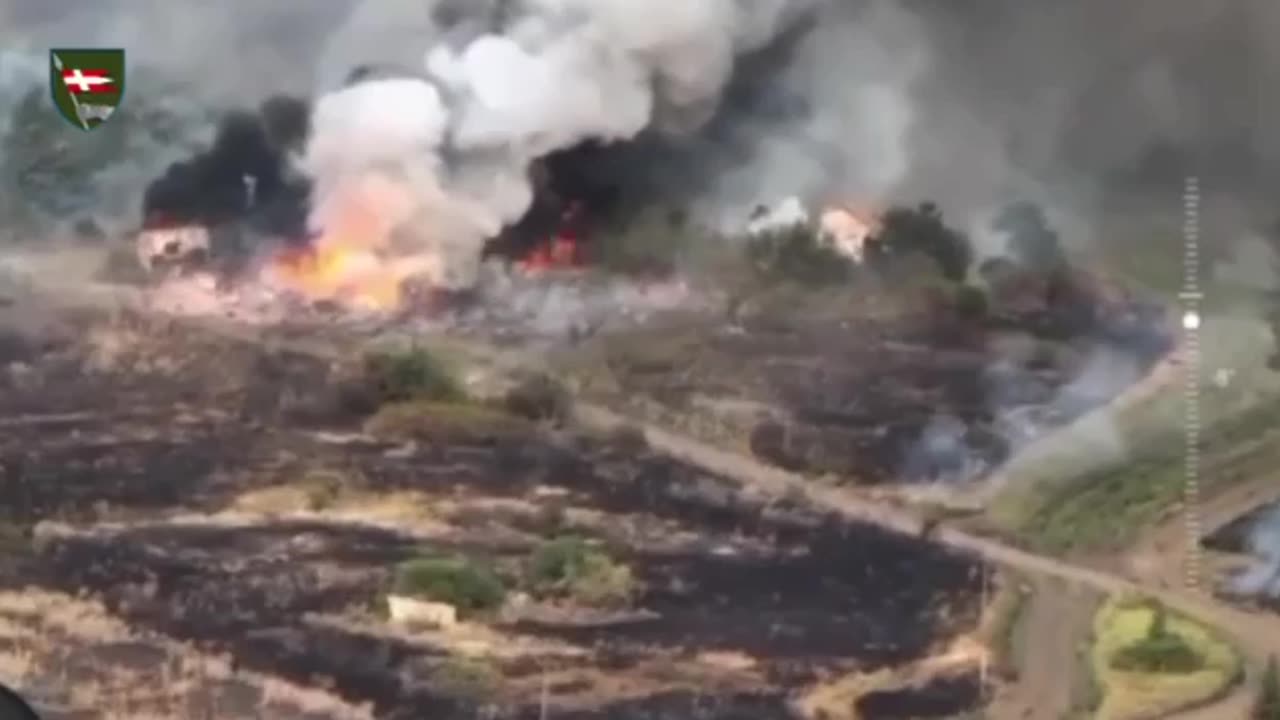 💥The Armed Forces of Ukraine destroyed an enemy warehouse with