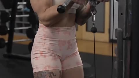 Girl at gym