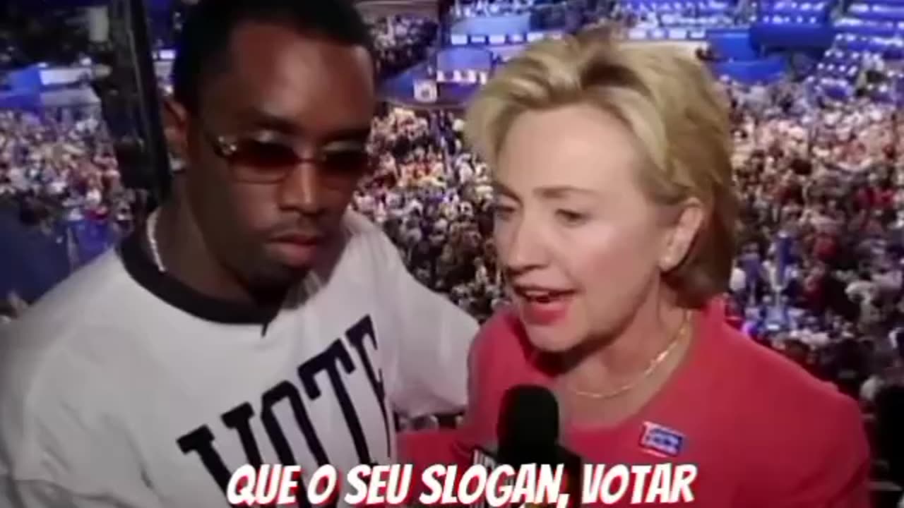 In this throwback video, P. Diddy interviews Hillary Clinton at the 2004 Democratic National Convention.