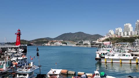 Pier on a sunny day