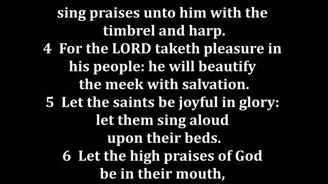 Psalms 149 King James version