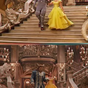 Beauty and The Beast Iconic Dance Without CGI