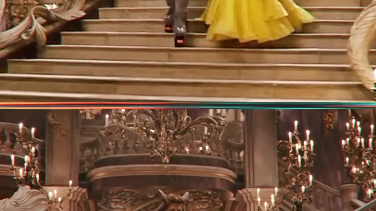 Beauty and The Beast Iconic Dance Without CGI