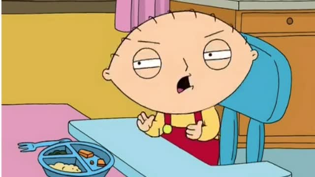 Stewie has a point, I might kill u tonight!!