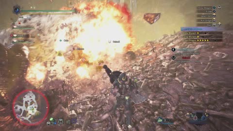Monster Hunter World - Banbaro with the assist