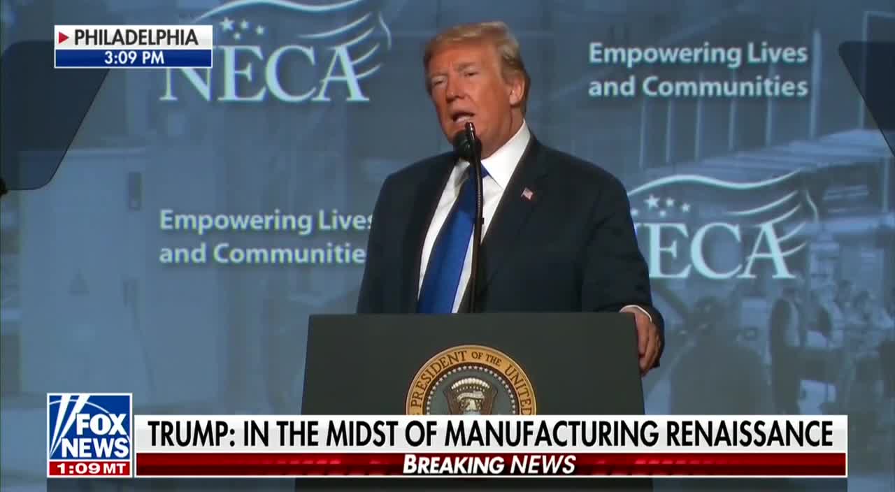 Trump: ‘After Years of Rebuilding Foreign Countries, We Are Finally Rebuilding Our Country’