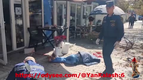 Les fascistes Ukros -Atlantistes ont bombardé un grand marché dans le centre de Donetsk.