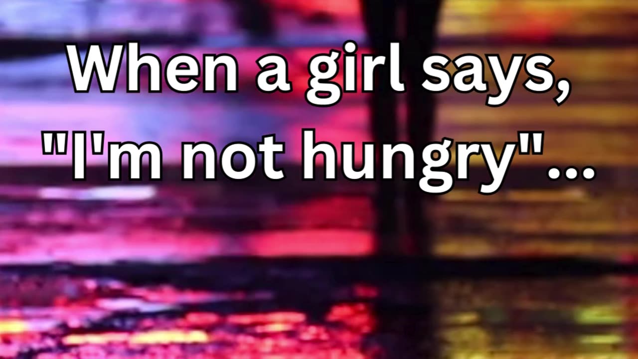 Fries Thieves Alert: Decoding 'I'm Not Hungry' Girl Logic!