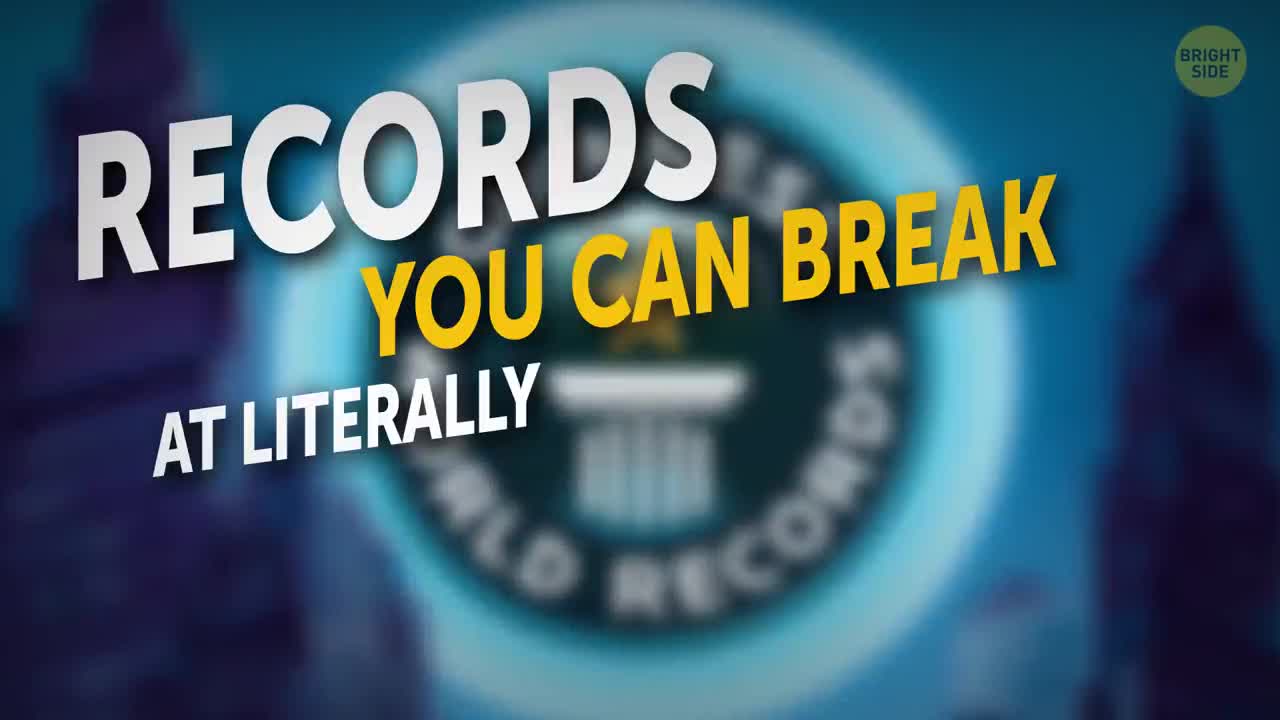 16 World Records You Can Break Any Minute