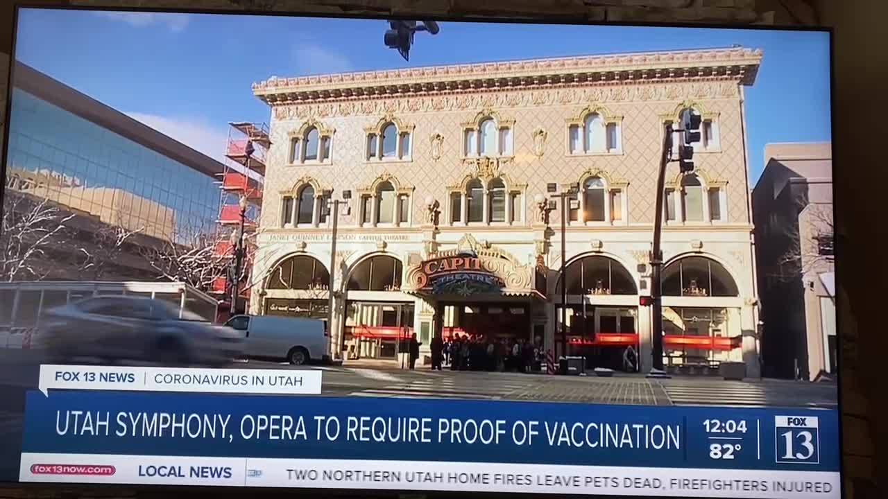 Utah Opera requiring Vaccine Passport