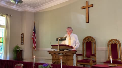 Sunday Sermon, Cushman Union Church. 5/29/2022.