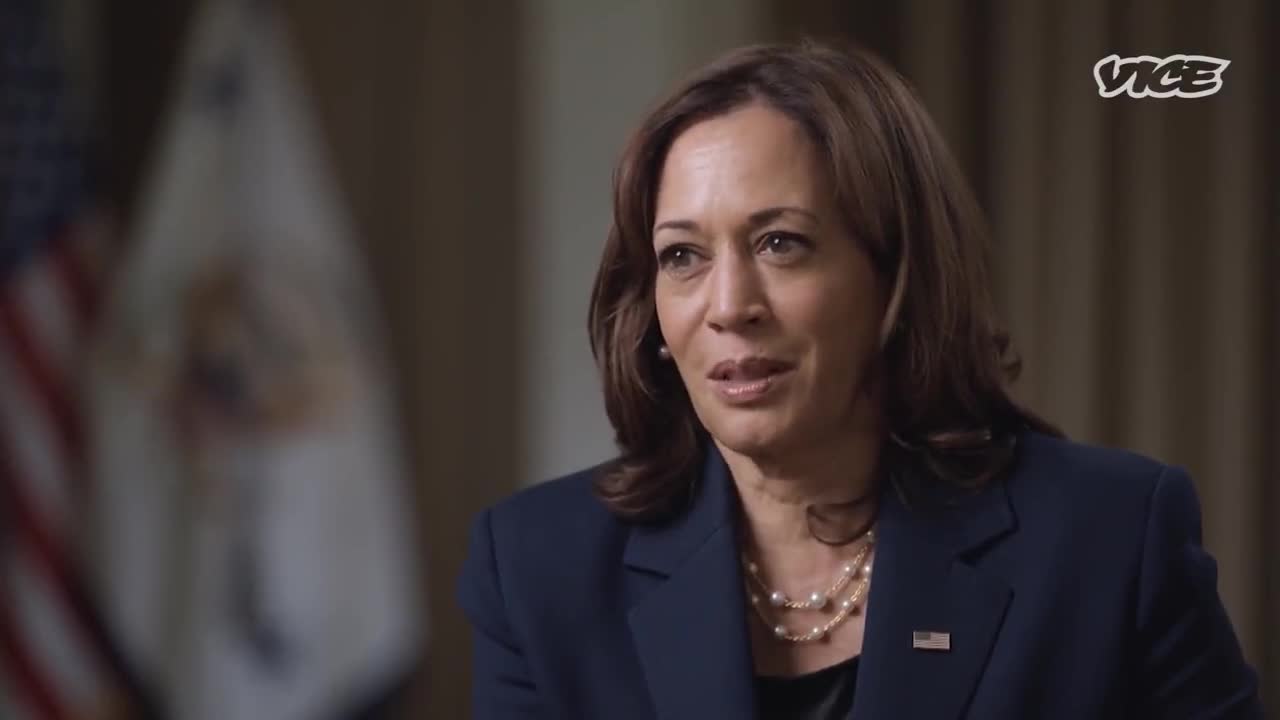 Kamala Harris Asked About Migrants Dropped Off In Front Of Her Home