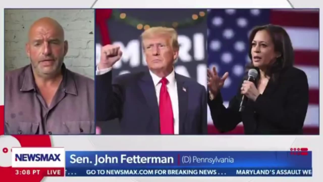 John Fetterman believes Donald Trump is going to win Pennsylvania