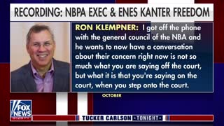 Tucker Carlson plays recordings showing how—and why—the NBA doesn't allow criticism of China