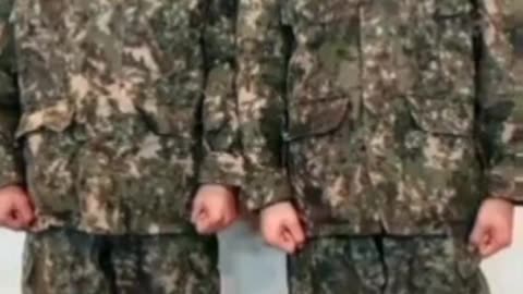 V and RM in army uniform ❤😍 #army #bts #rm #v