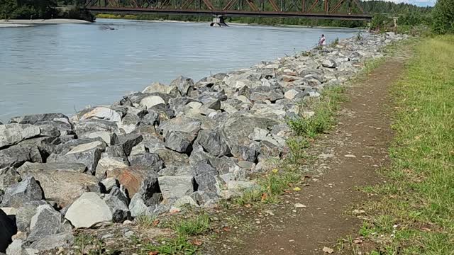 Talkeetna Alaska River walk