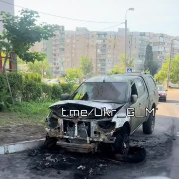 Partisans Burned Another TCC Vehicle in Kiev