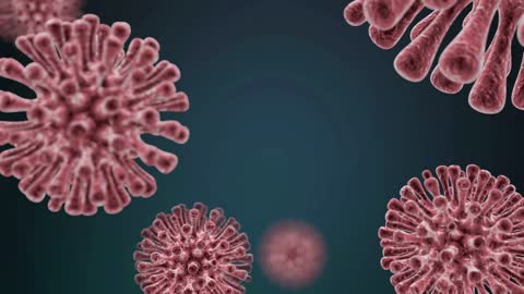 Coronavirus 3D images. Watch out for the corona.