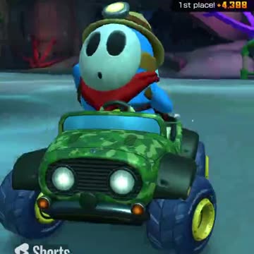 Mario Kart Tour - Light-blue Shy Guy (Explorer) Gameplay (Exploration Tour Spotlight Shop Reward)