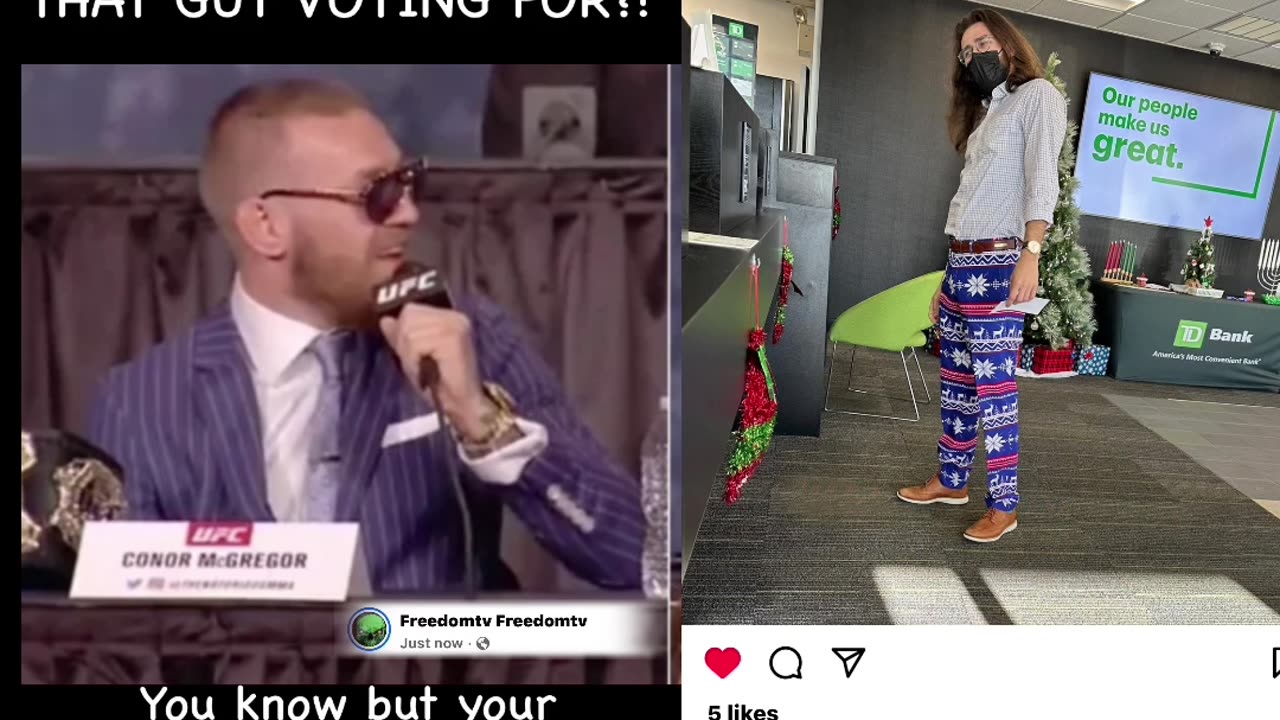 Hmmm🤔I wonder who he’s voting for?!