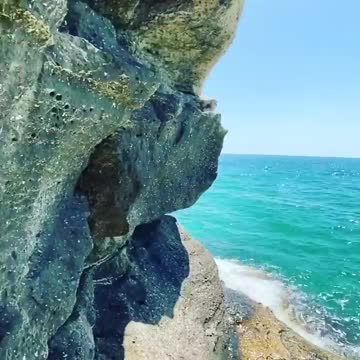 Blue Bay of the Caspian Sea