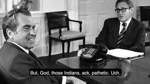 Nixon & Henry Kissinger LEAKED Phone Call about India
