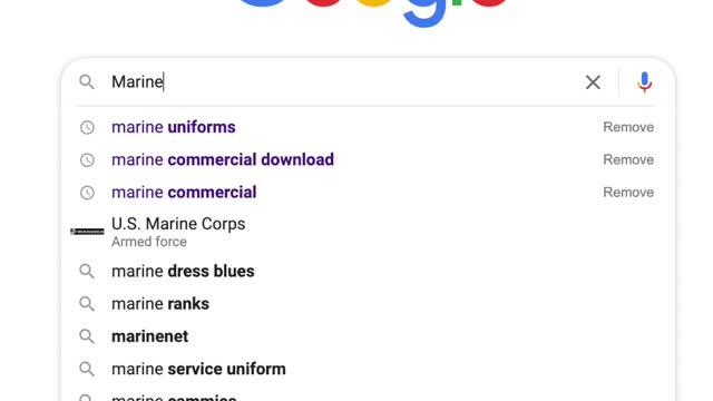 Googling Marine Uniforms