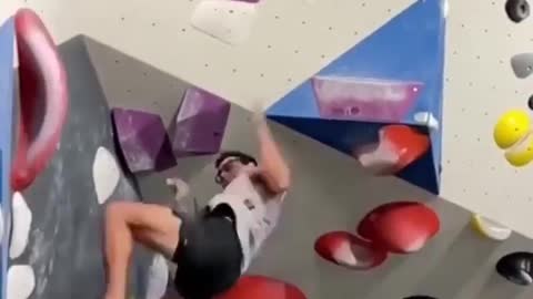 rock climbing