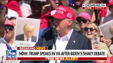 ‘GROSSLY INCOMPETENT’- Trump slams Biden Fox LIVE NEWS