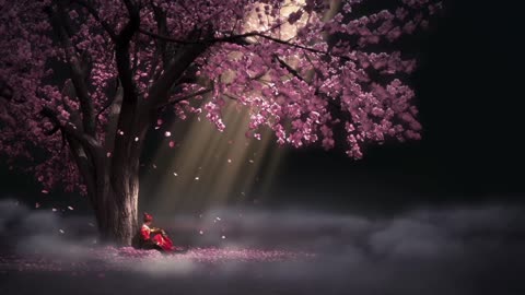 The guy under the sakura