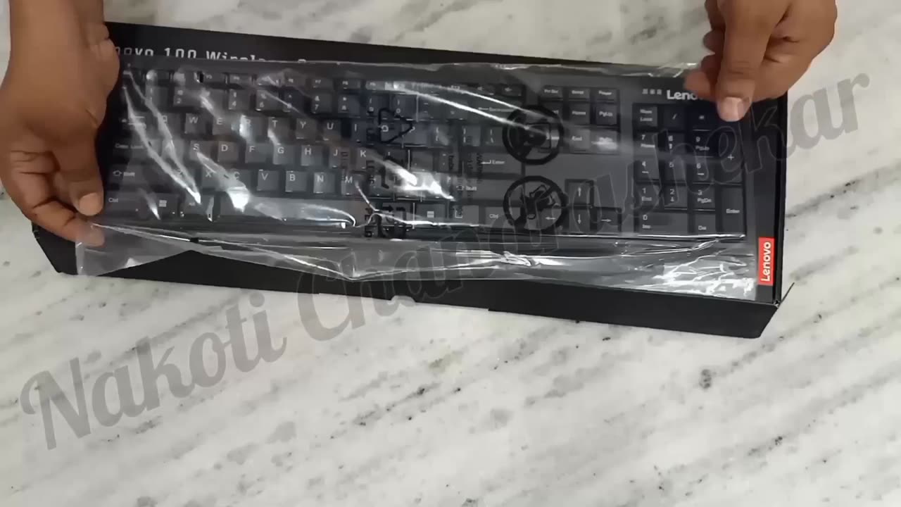 Lenovo 100 wireless keyboard and mouse combo redg