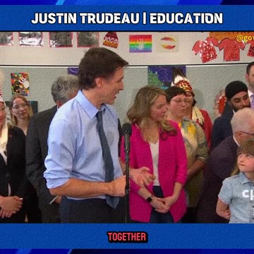 Student Collapses As Trudeau Speaks!