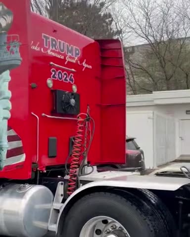 Wow, what a truck. What an artist. Thank you! We will, MAKE AMERICA GREAT AGAIN!