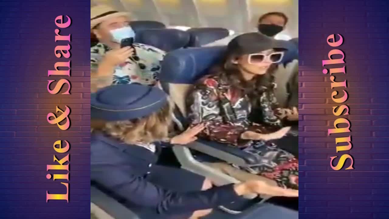 Plane refuses to cause vaccinated woman refuses to wear a Mask