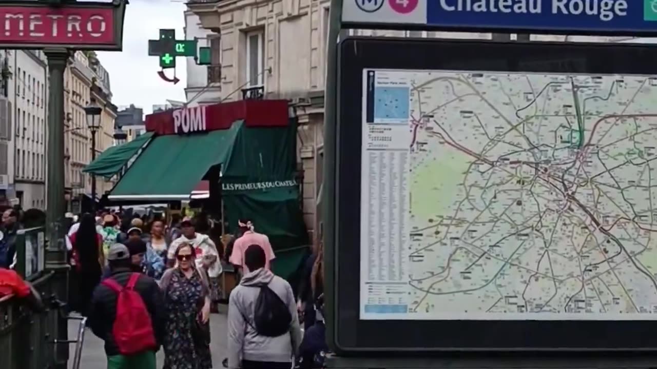 This is not Africa, this is Paris