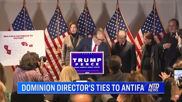 Dominion Software Ties to Antifa
