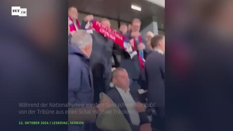 DIESER PRÄSIDENT VON SERBIEN, ALEXANDER VUCIC, STEHT WIE VIKTOR ORBAN IN UNGARN ZU SEINEM VOLK, SEINEM LAND UND ZU SEINEN FREUNDEN !