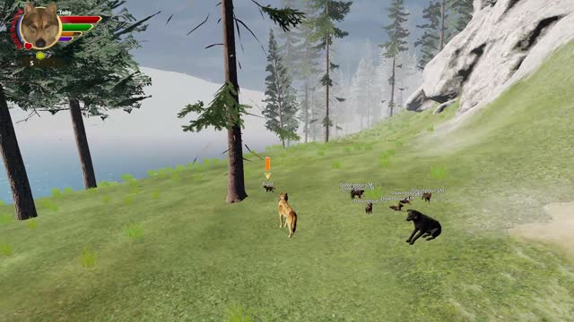 Mimics Wolfquest AE Let's Play Toby 05