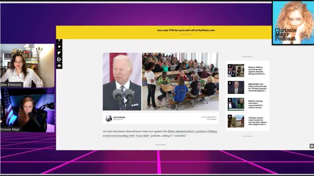 Libby Emmons and Chrissie Mayr on backlash to Biden admin's school lunch funding requirement.