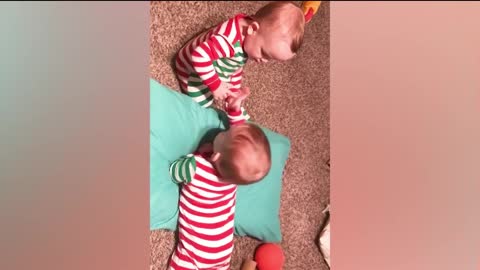 Cute baby funny video