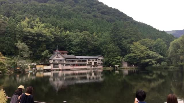 beautiful view in Yufuin