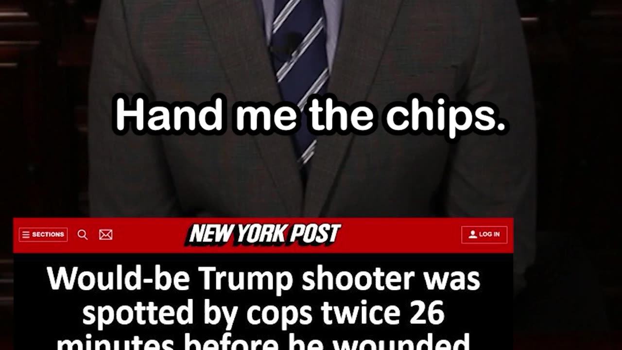 Trump Shooter Spotted by Cops Twice 26 Minutes Before Shooting