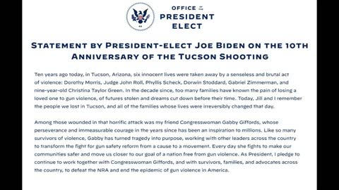 Twitter Post about Biden's Administration taking Guns