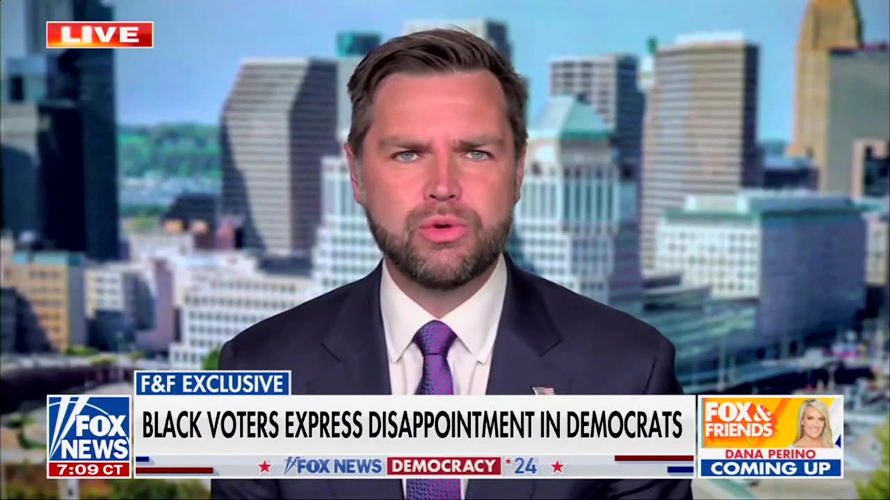 JD Vance Says Democrats' Policies 'Failed The Black Community'