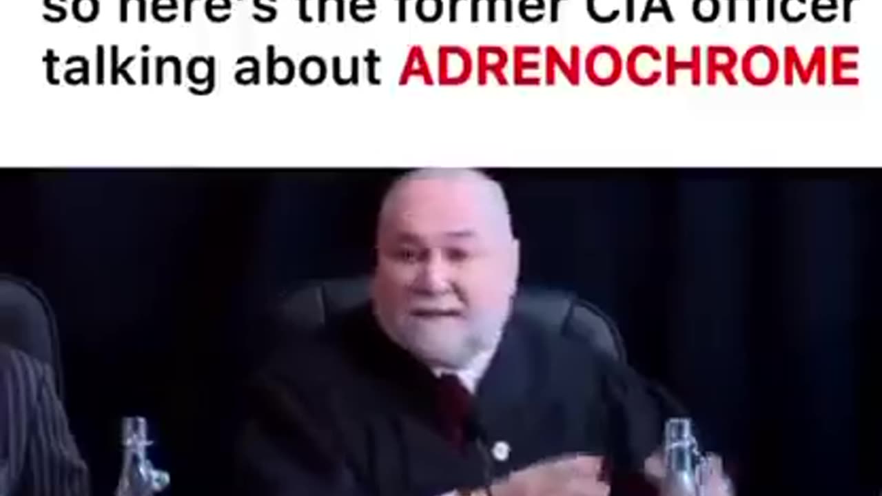 Former CIA Officer discusses Elite Hollywood drug - Adrenochrome