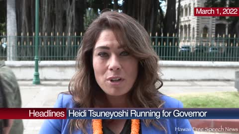 497 Heidi Tsuneyoshi Run for Governor - HD 1080p