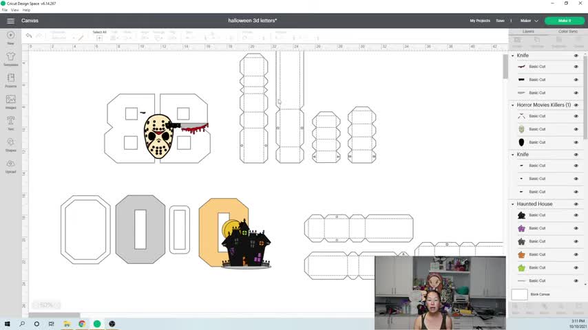 Halloween 3D Letters | Cricut BOO Decoration | Cricut Design Space Tutorial
