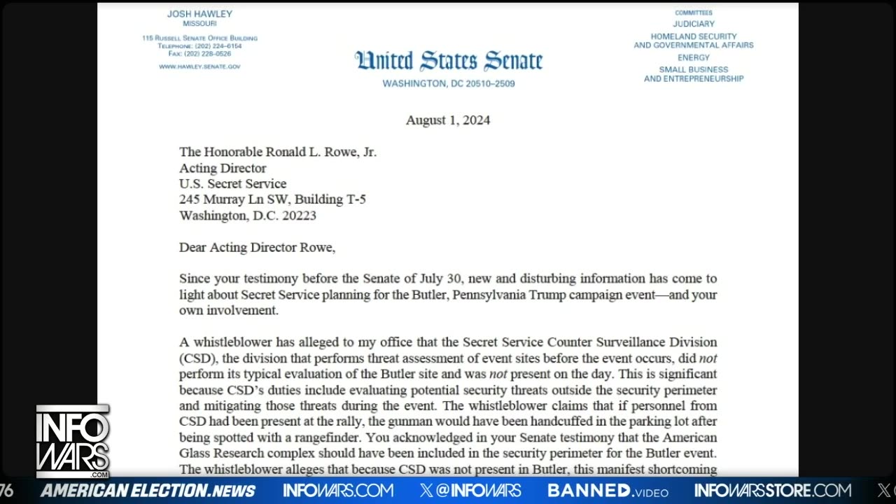 Whistleblower Testimony Raises More Issues And Concerns With Secret Service